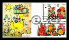 US COVER GARDEN FLOWERS FIRST DAY ISSUE COMBO GG GARY GOZEMBA CACHET