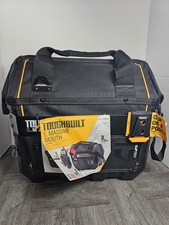 ToughBuilt – 12" Massive Mouth Tool Bag, Compact Wide-Opening Hard Body Tote Bag