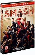 Smash Complete Season 1 (2012) Debra Messing 4 discs DVD Region 2 New & Sealed