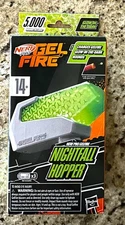 NERF PRO Gelfire Nightfall Hopper, 5000 Glow-in-the-Dark Dehydrated Rounds, NIB