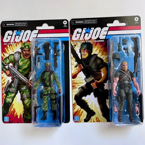 Hasbro GI Joe Classified Series Sgt Stalker, Craig "Rock N Roll" McConnel 6" AF