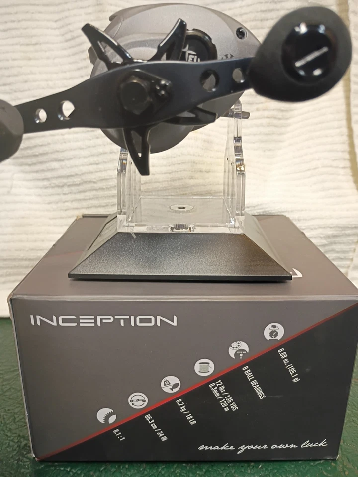 12 Fishing Inception Left Hand Baitcasting Reel - Image 3 of 4
