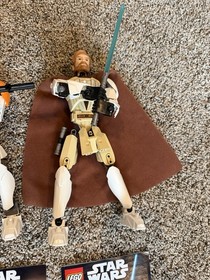 LEGO Star Wars 75108, 75109, 75110, 75111, 75115 Buildable Figures w/ manuals.