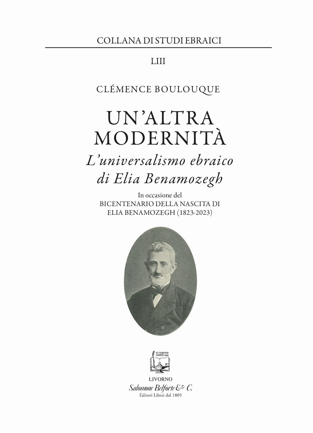 Libro Nuovo - Boulouque Clemence - Un' Altra Modernita. L'universalismo Ebraico