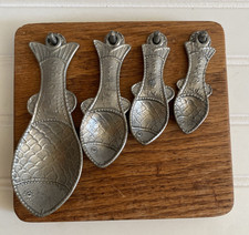 Crosby & Taylor Tin Woodsman Pewter Fish Meas...