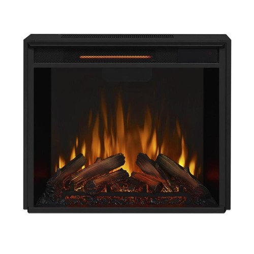 Bowery Hill Traditional Solid Wood Electric Fireplace in Mahogany - Picture 11 of 24