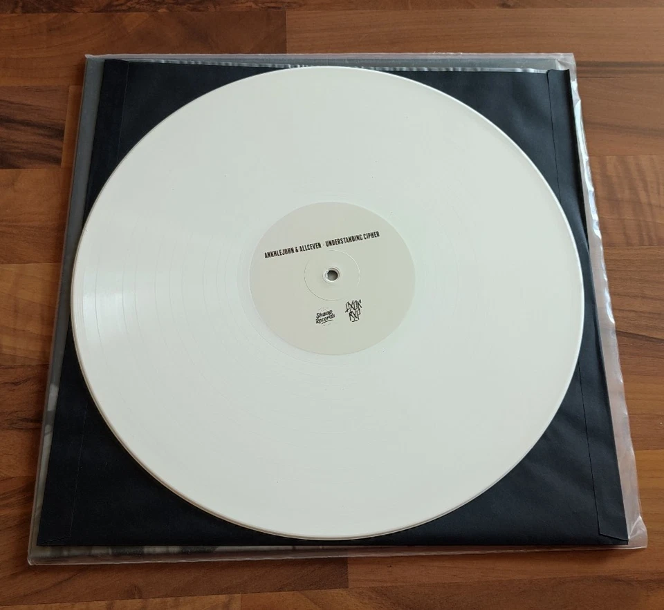 ANKHLEJOHN X ALLCEVEN - UNDERSTANDING CIPHER WHITE VINYL LP  FXCK RXP - Bild 3 von 3