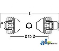 Kuhn Disc Mower Driveline 4500560