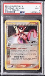 Mewtwo 12/113 EX Delta Species Reverse Holo