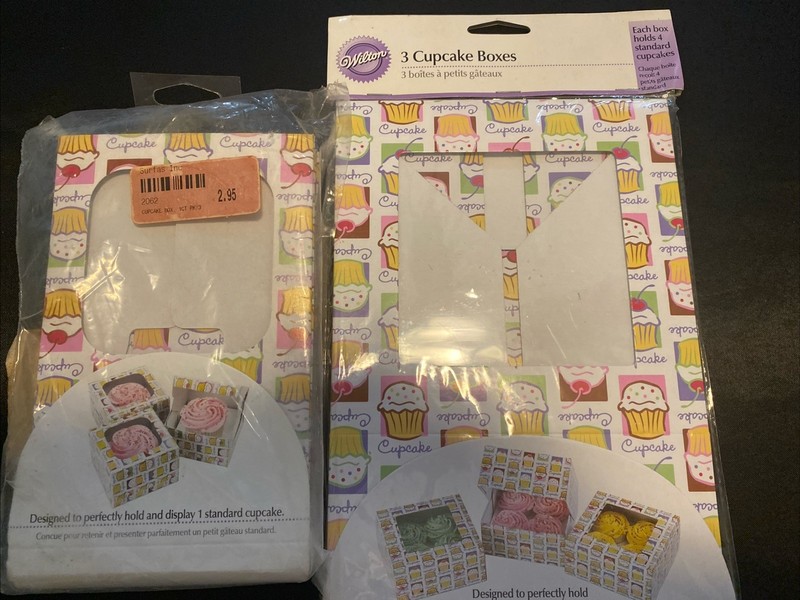 Wilton Cupcake Boxes, NIB
