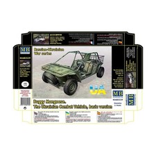 Master Box Modern Model 1:35 Buggy Mongoose Combat Vehicle Basic Version New