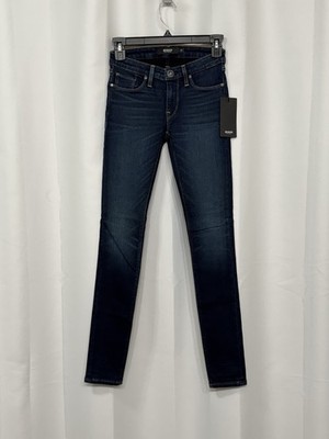 Hudson Women s Blue Low Rise Comfort Stretch Krista Super Skinny Denim Jeans 23