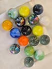 Vintage Marbles Lot 200 Marbles Plus17 Shooters Unsearched Unsorted Estate Find — photo 2