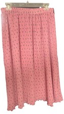 Rock Broadway Crinkle Damen Rock Gr. L Rose  ...