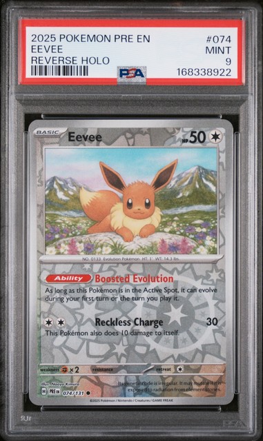 Eevee [Reverse] #74 (Prismatic Evolutions (2025))