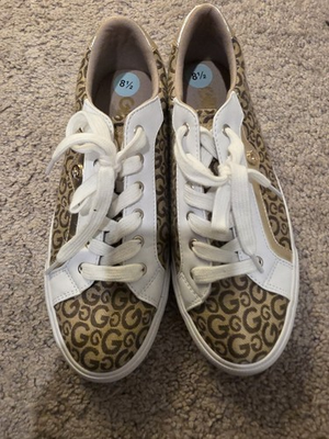 #ad GBG Los Angeles Women#x27;s Shoe Size 8.5 White Sneakers $54.99