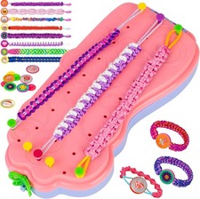 Bracelet Making Kit for Girls, Arts and Crafts for Kids Ages 8-12, Friendship Br