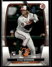 2023 Bowman #56 Kyle Stowers RC Orioles Baseball Card 2101I