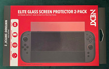 NEXT Elite Glass Screen Protector 2-Pack Clear Anti-Fingerprint for Switch 2