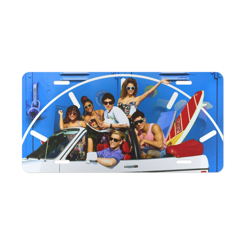 Saved by the Bell TV Show License Plate - 第 1/3 張圖片