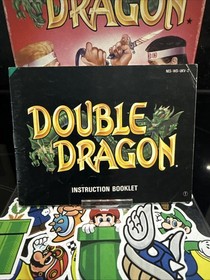 Nintendo NES Double Dragon Trilogy Complete With Manuals Pal A