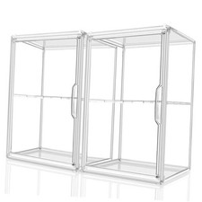 2Pack Makeup Organizer Storage, Large Capactiy Acrylic Bathroom Organizer,