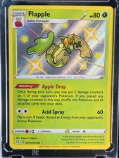 Pokemon Flapple Shiny Holo Rare Shining Fates: Shiny Vault SV013/SV122 NM