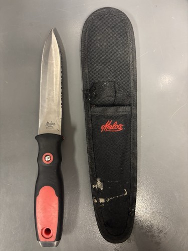 Malco Stainless Steel Duct Knife w/ Sheath