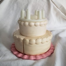 Fisher Price Fun With Food Cake 1987 Wedding /Birthday Layered Tier 2152