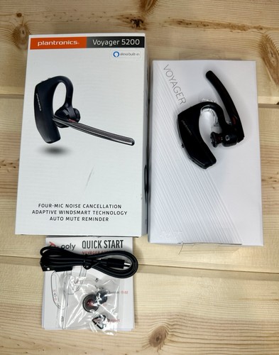 POLY Plantronics Voyager 5200 Premium Wireless Bluetooth-Black - 第 1/5 張圖片