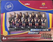 ⚽️ RARO Minigols FC Barcelona Coleccionable Futbolín Fútbol Messi Neymar Xavi Nuevo en Caja