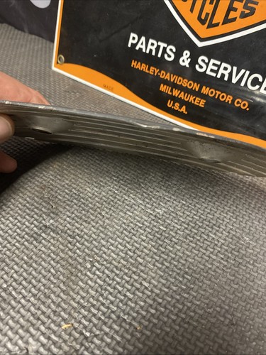 OEM Harley NOS *damaged 29205-69 Ribbed air cleaner cover insert Shovelhead XLCH - Picture 7 of 13