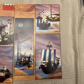 Vintage Lego 6274 Pirates Caribbean Clipper Ship Complete With Manual 