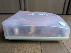 Rare Hello Kitty Dream Cast Console Limited Edition Pink Skeleton Used Sanrio
