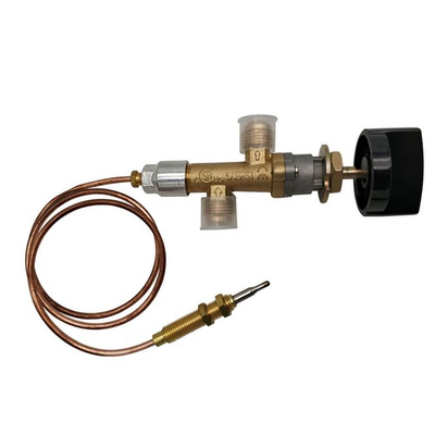 #ad MENSI Low Pressure LPG 5 8 18UNF male flare Gas Valve Thermocouple Assembly $28.86