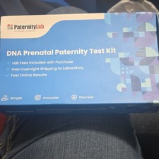 PaternityLab DNA Prenatal Paternity Test Kit Blue Simple Accurate Discreet