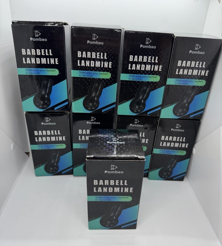 Lot Of 9 Barbell Landmine Attachment with Carrying Bag, Anti-Slip Design
