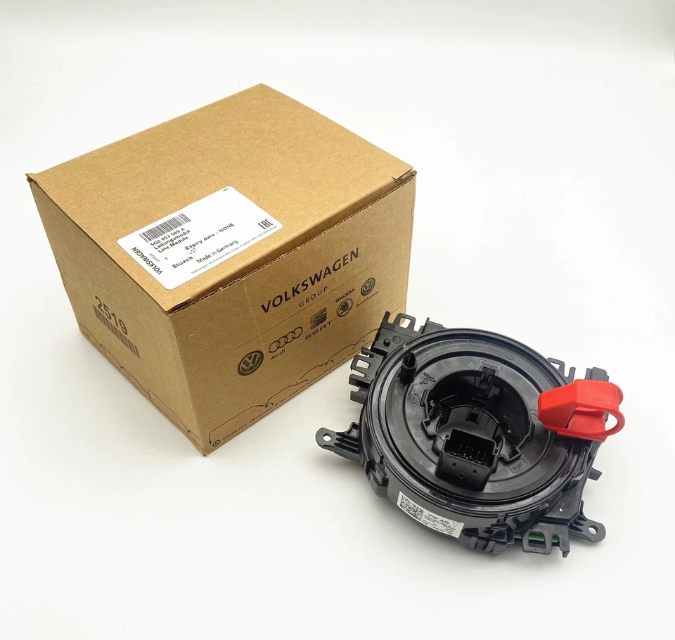 Originale VW 5Q0953569A Volante Anello Contatto Spiralato Per Seat Skoda Passat - Immagine 3 di 4