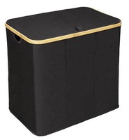 WäSchekorb Trio Ecori, Bambus, 57 X 50 X 37 Cm, Wenko