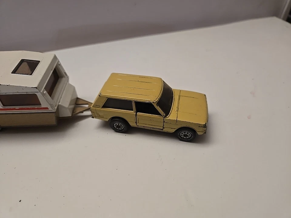 Siku Range Rover #1341 & Caravan #2518 W.Germany 1/55 Scale Diecast - Image 4 of 4