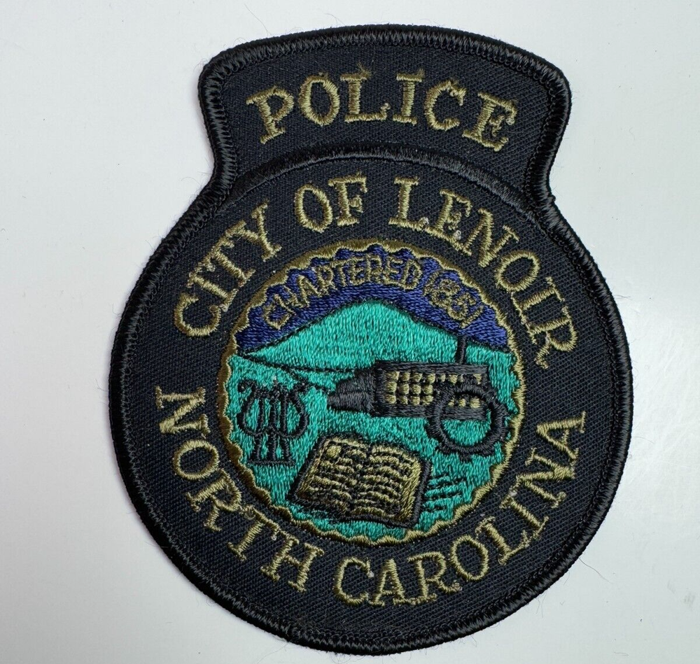Lenoir City Police North Carolina NC Patch BB10