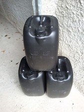 12 Taniche vuote da 25 litri ideali per benzina, cherosene ed altri combustibili