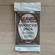 Magic: The Gathering Antiquities Sealed Collectible Card Magic: The Gathering Antiquities Sealed Collectible Card