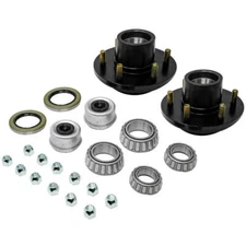 RUSSO 6 Lug Trailer Idler Hub Kits 6 on 5.5 6x5.5 for 5200 6000 lbs Axle
