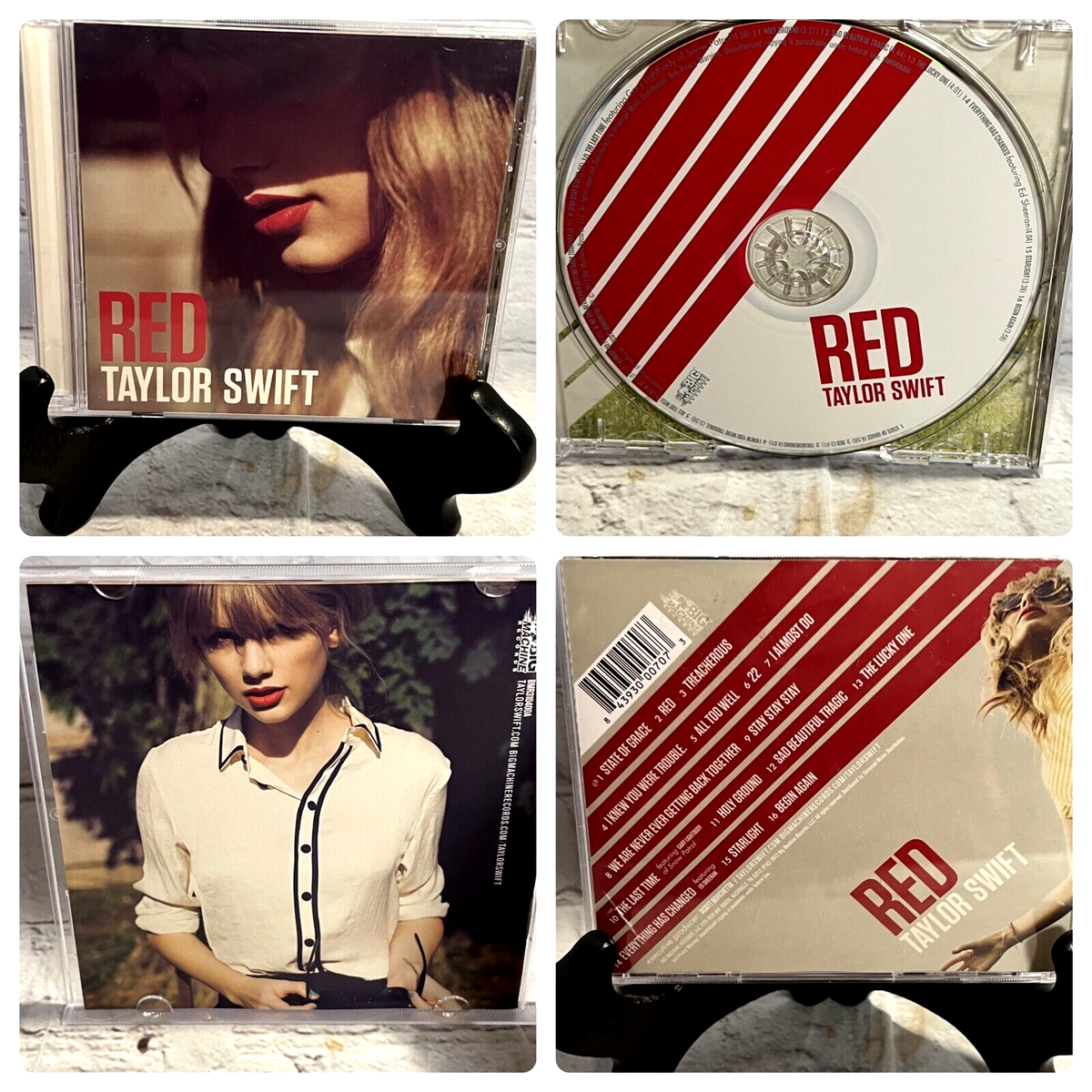 Taylor Swift Red CD 2012 Big Machine Records Mint Condition | eBay