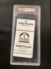 1993 NFL Football Pro Bowl Full Ticket Press Box Pass PSA 8 NM-MT MVP Tasker 