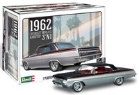 1962 Chevy Impala Ss Hardtop (3 In 1) 1:25 Plastik Modellbausatz Monogram