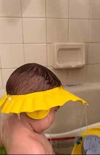 New Adjustable Kids Baby Shampoo Bath Bathing Shower Cap Hat Wash Hair Shield