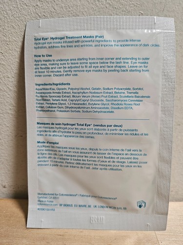 Colorescience - Total Eye Hydrogel Treatment Masks 12 Pack - Picture 3 of 3