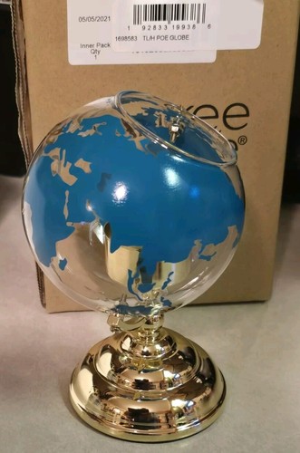 Yankee Candle PEACE ON EARTH GLOBE 🌍 Tealight Candle Holder NEW IN BOX 🌍 - Picture 4 of 16